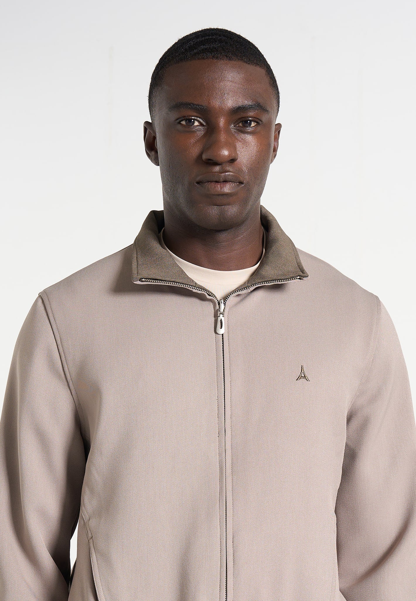 Eli - Reversible Eiffel Jacket - Mushroom/Taupe