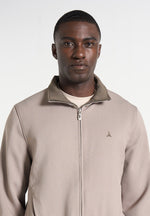 Eli - Reversible Eiffel Jacket - Mushroom/Taupe