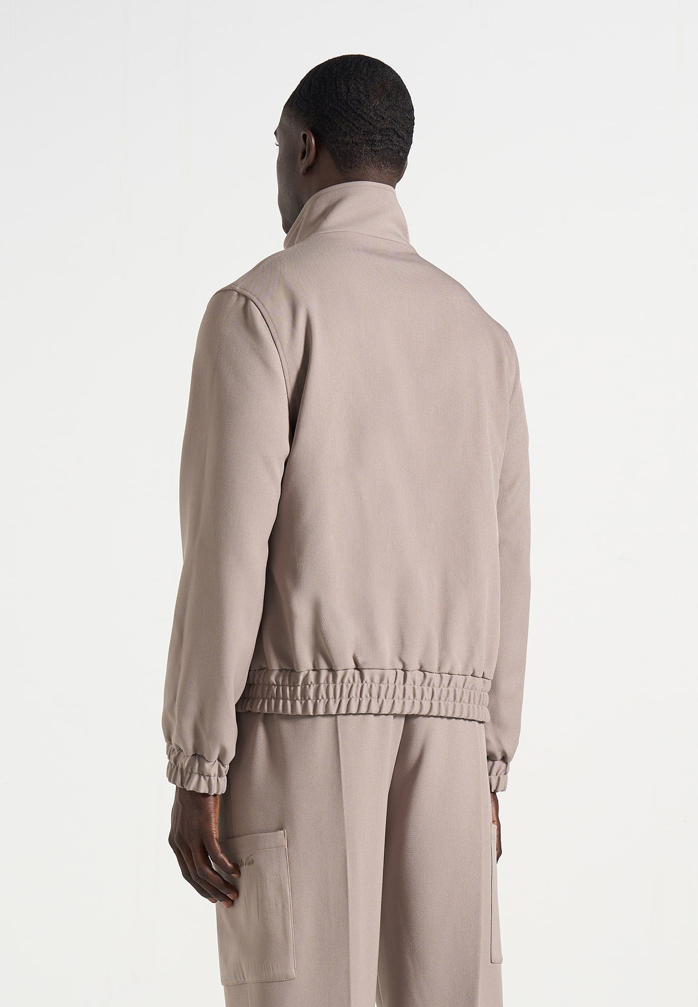 Eli - Reversible Eiffel Jacket - Mushroom/Taupe