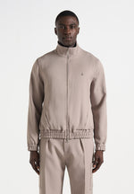 Eli - Reversible Eiffel Jacket - Mushroom/Taupe