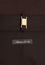 Hubert - Slim Fit Tailored Trousers - Brown