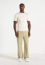 Henri - Foldover Trousers - Sage