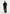 Charles - Wide Fit Wrap Leg Tailored Trousers - Black