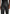 Serge - Relaxed Fit Leather Pleated Trousers - Black