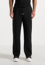 Avery - Unisex Neoprene Relaxed fit Joggers - Black