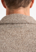 Aurel - Wool Jacket With Revere Collar - Taupe