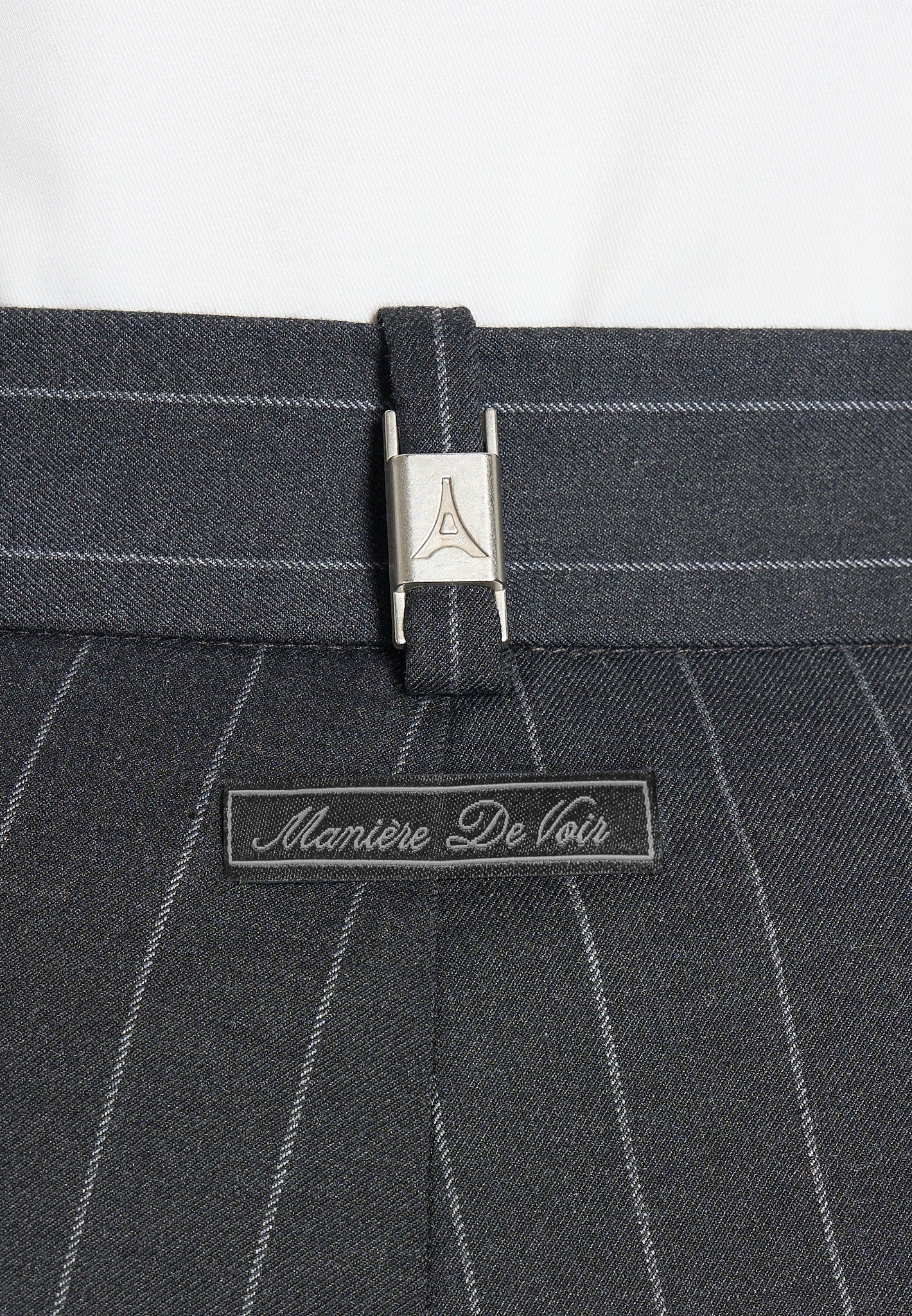 Joseph - Regular Fit Pinstripe Wool-Blend Trousers - Dark Grey