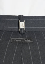 Joseph - Regular Fit Pinstripe Wool-Blend Trousers - Dark Grey
