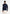 PL002 - Luxe Knitted Long Sleeve Polo Top - Navy