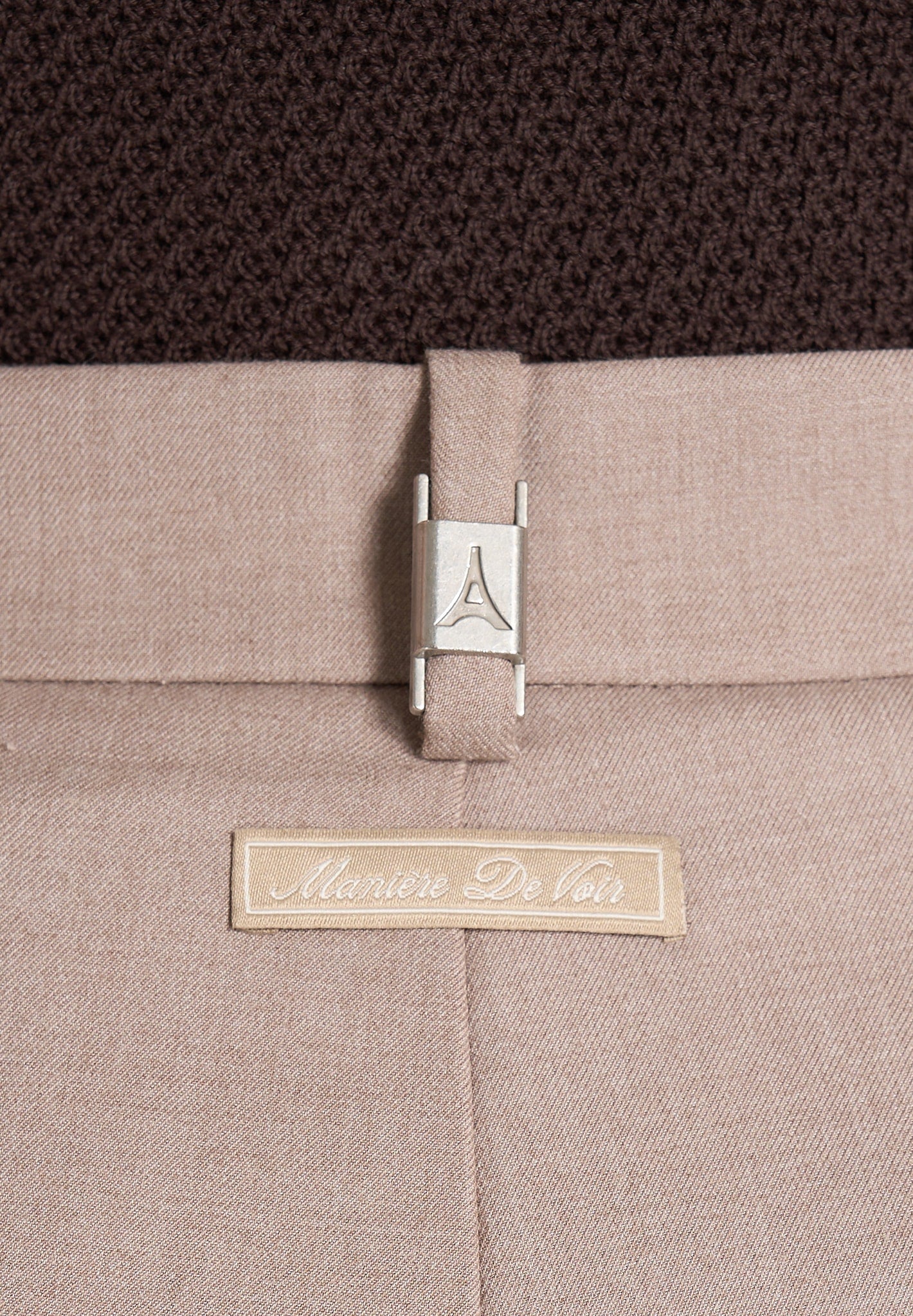 Pierre - Twin Pleat Tailored Trousers - Taupe