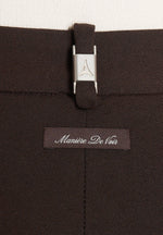Pierre - Twin Pleat Tailored Wool-Blend Trousers - Brown