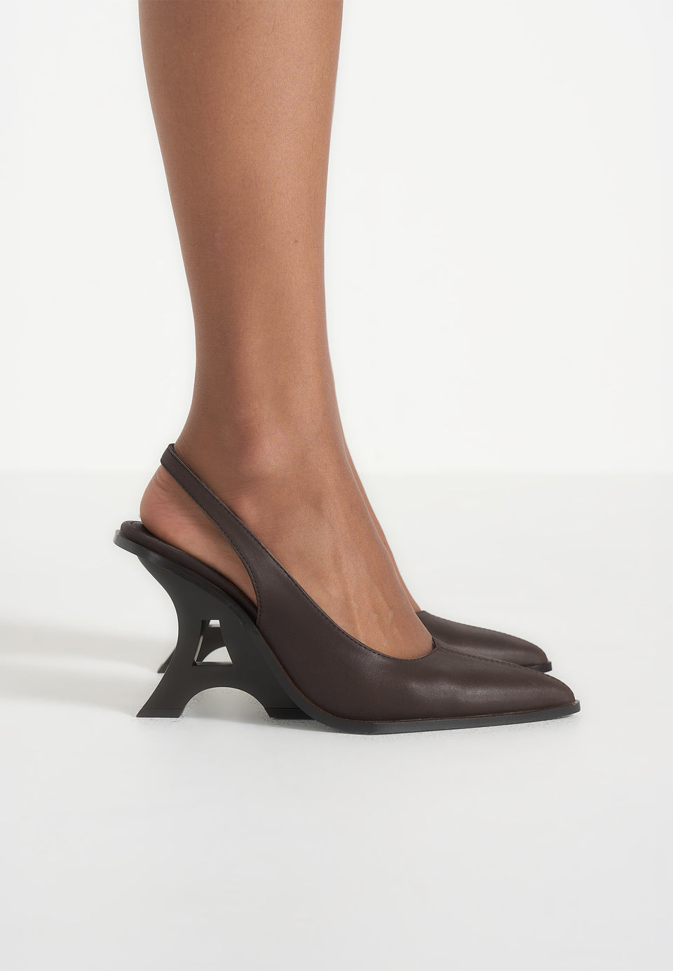 L'Eiffel - Slingback Heels - Brown
