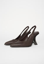 L'Eiffel - Slingback Heels - Brown