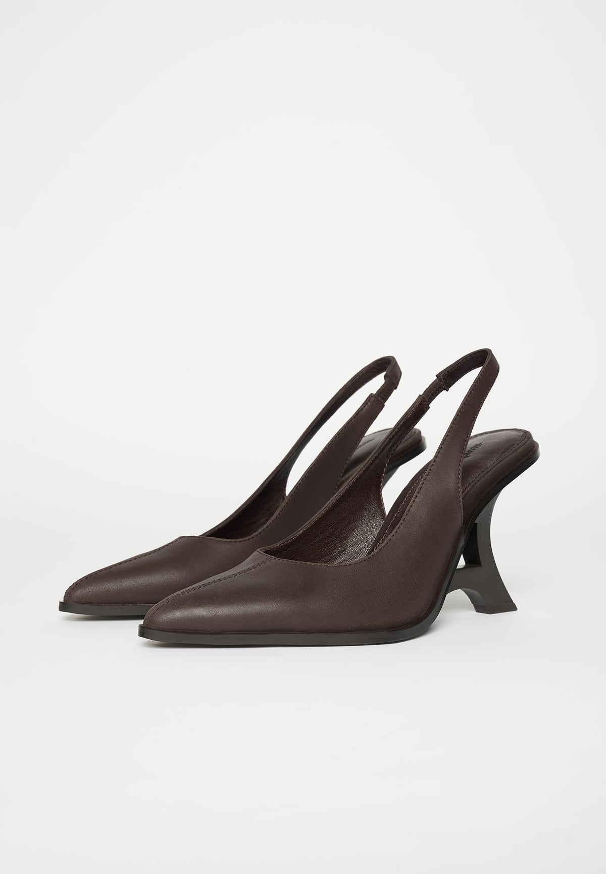 L'Eiffel - Slingback Heels - Brown