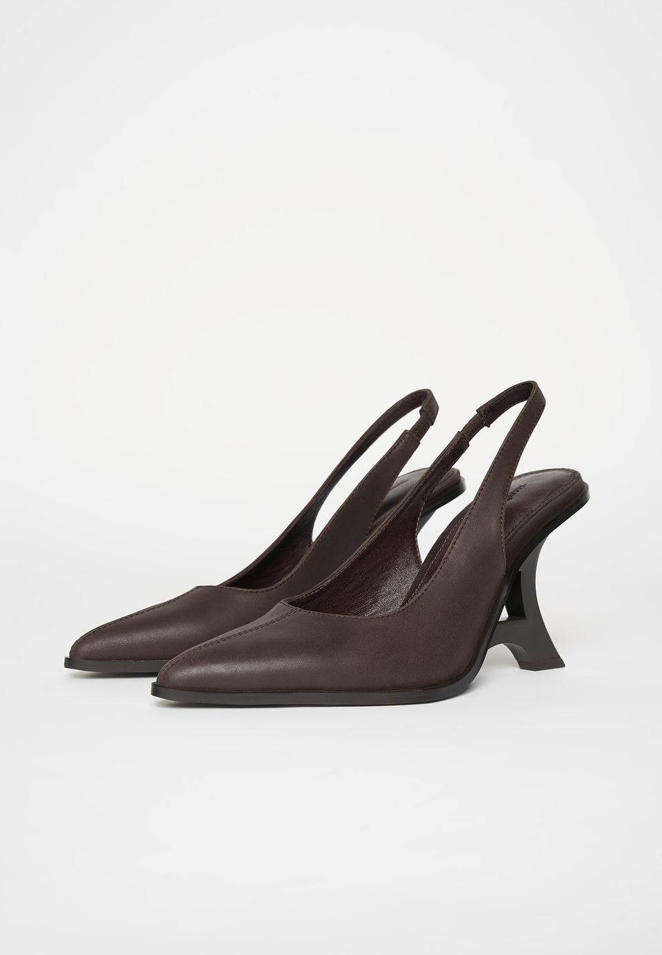 L'Eiffel - Slingback Heels - Brown