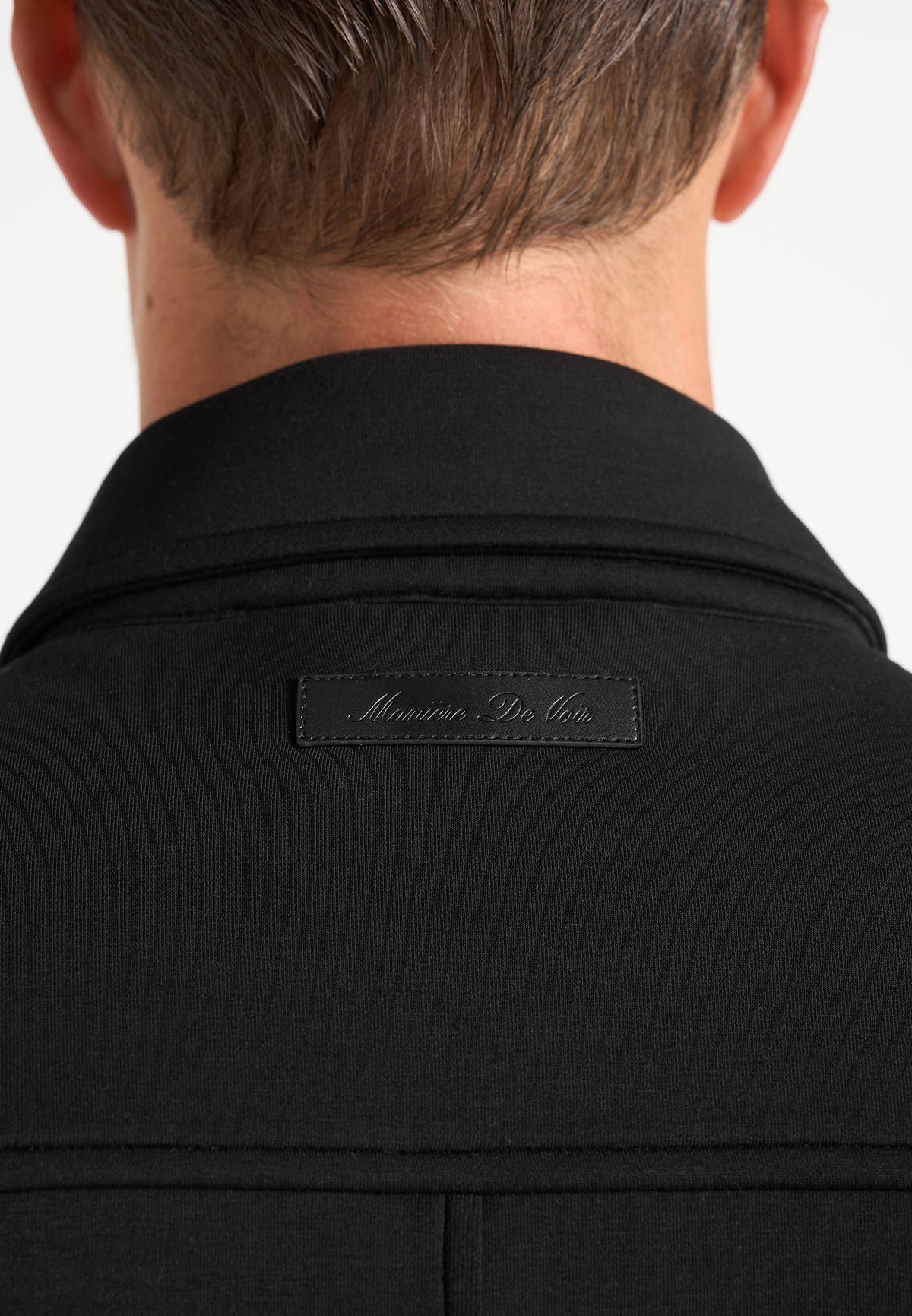 Kairo - Neoprene Trucker Jacket - Black