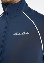 Signature Piped Track Jacket - Dark Navy