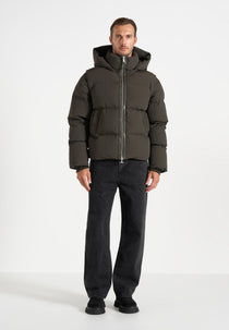 Eric - 2-in-1 Puffer/Gilet Jacket - Olive