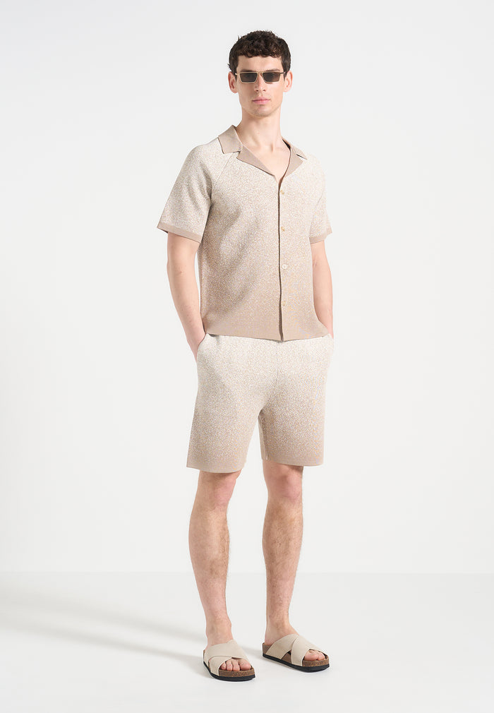 ombre-knit-revere-shirt-beige-white