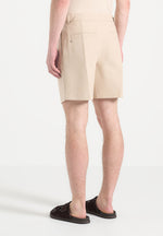 twin-pleat-chino-shorts-with-stitch-detail-beige