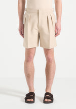 twin-pleat-chino-shorts-with-stitch-detail-beige