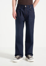 pleated-denim-jeans-indigo