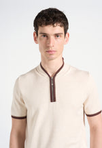 crew-neck-zip-polo-shirt-cream