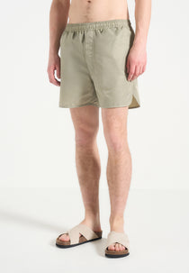 Yvon - Polished Nylon Swim Shorts - Sage