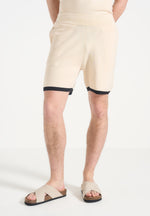 contrast-detail-knit-shorts-cream