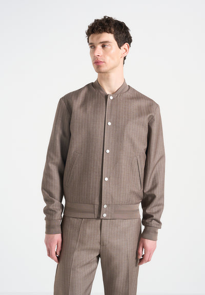 pinstripe-bomber-jacket-taupe