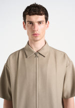 boxy-shirt-with-crease-beige