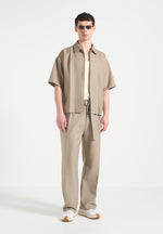 boxy-shirt-with-crease-beige