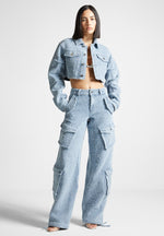 high-waisted-boucle-denim-cargo-pants-mid-blue