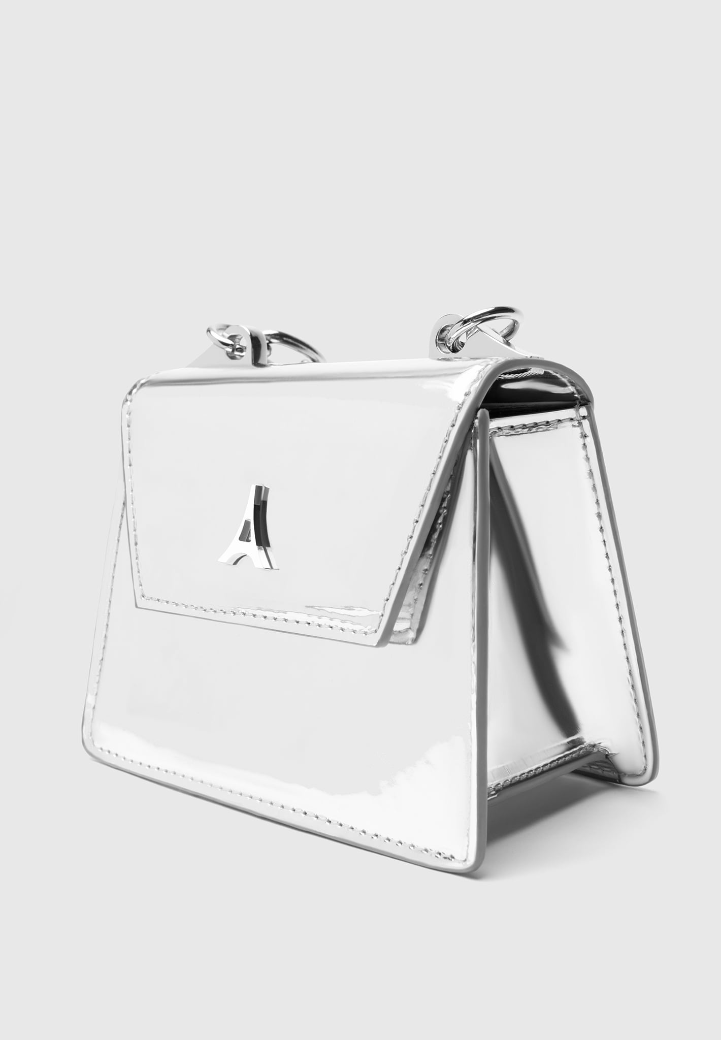 Miniature Bag Silver Chrome