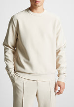 neoprene-regular-fit-crew-neck-jumper-stone