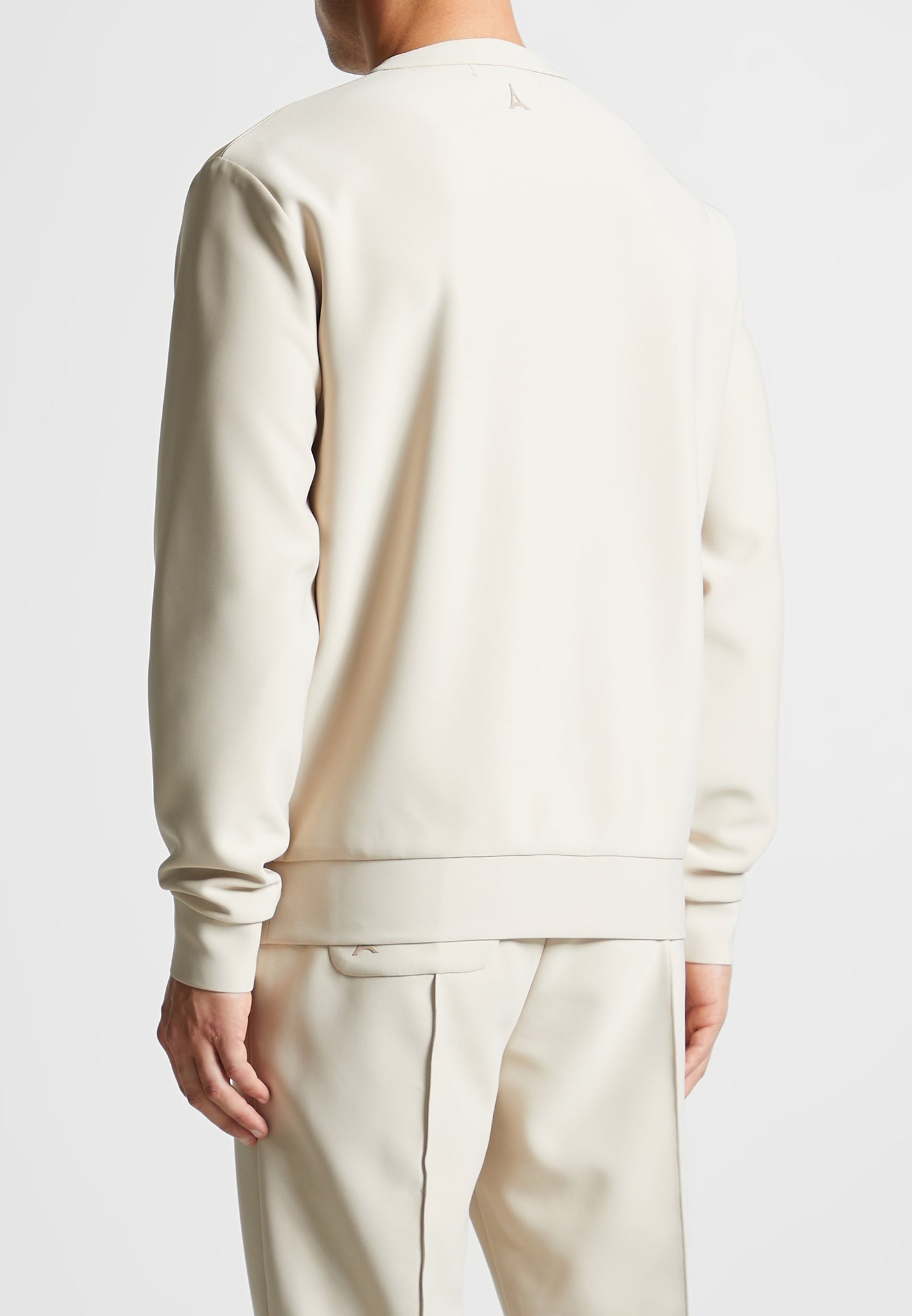 neoprene-regular-fit-crew-neck-jumper-stone
