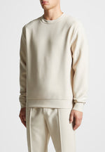 neoprene-regular-fit-crew-neck-jumper-stone
