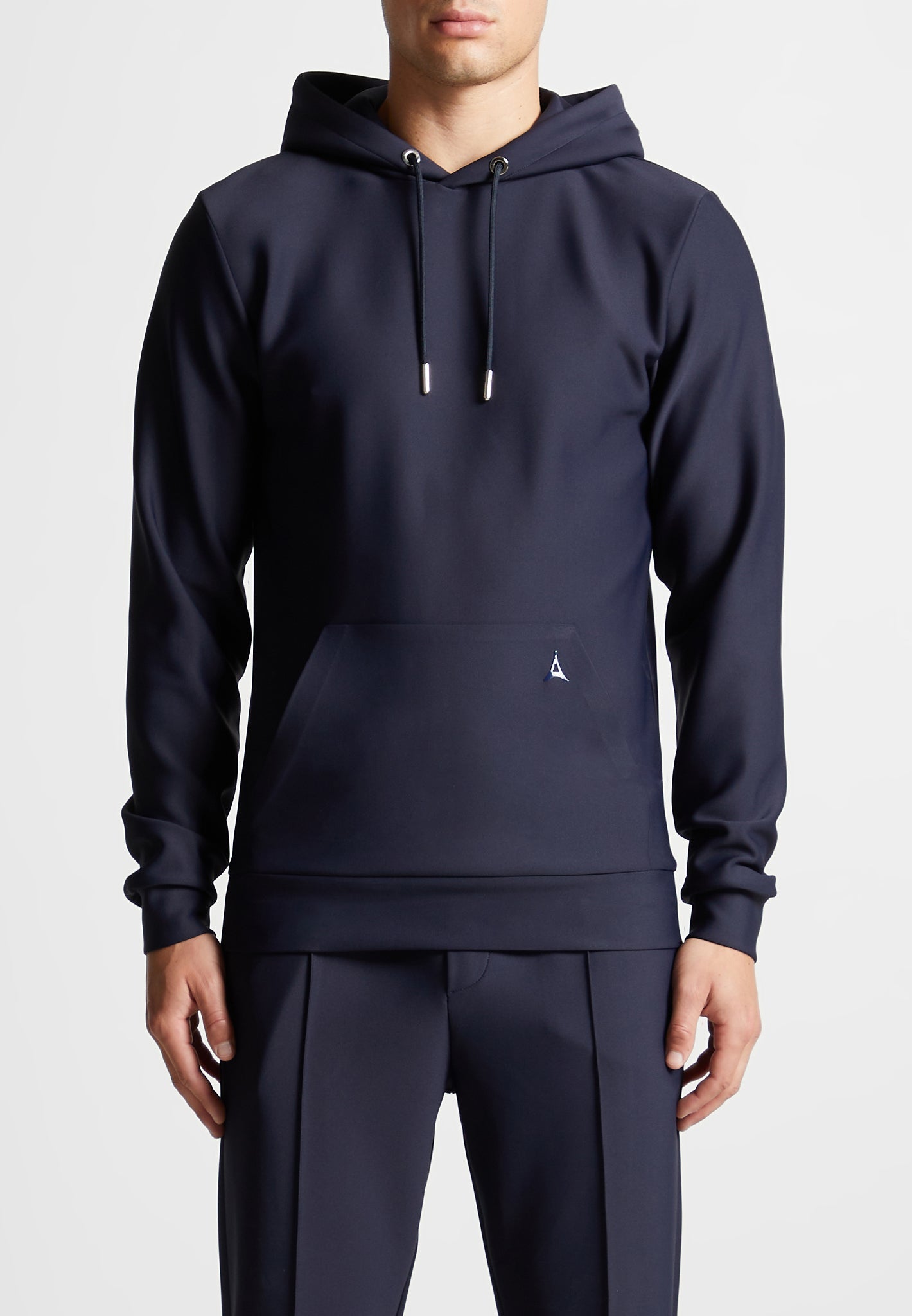 neoprene-regular-fit-hoodie-navy