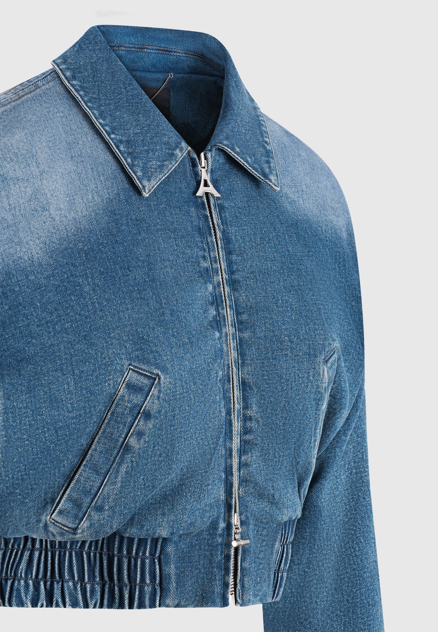 Loewe cropped deals denim jacket