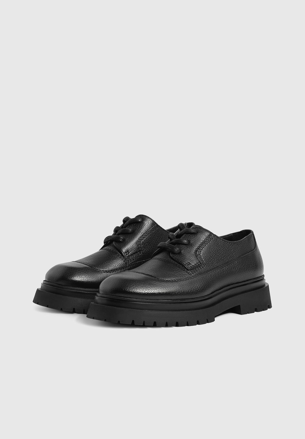 rennes-pebbled-leather-derby-shoe-black
