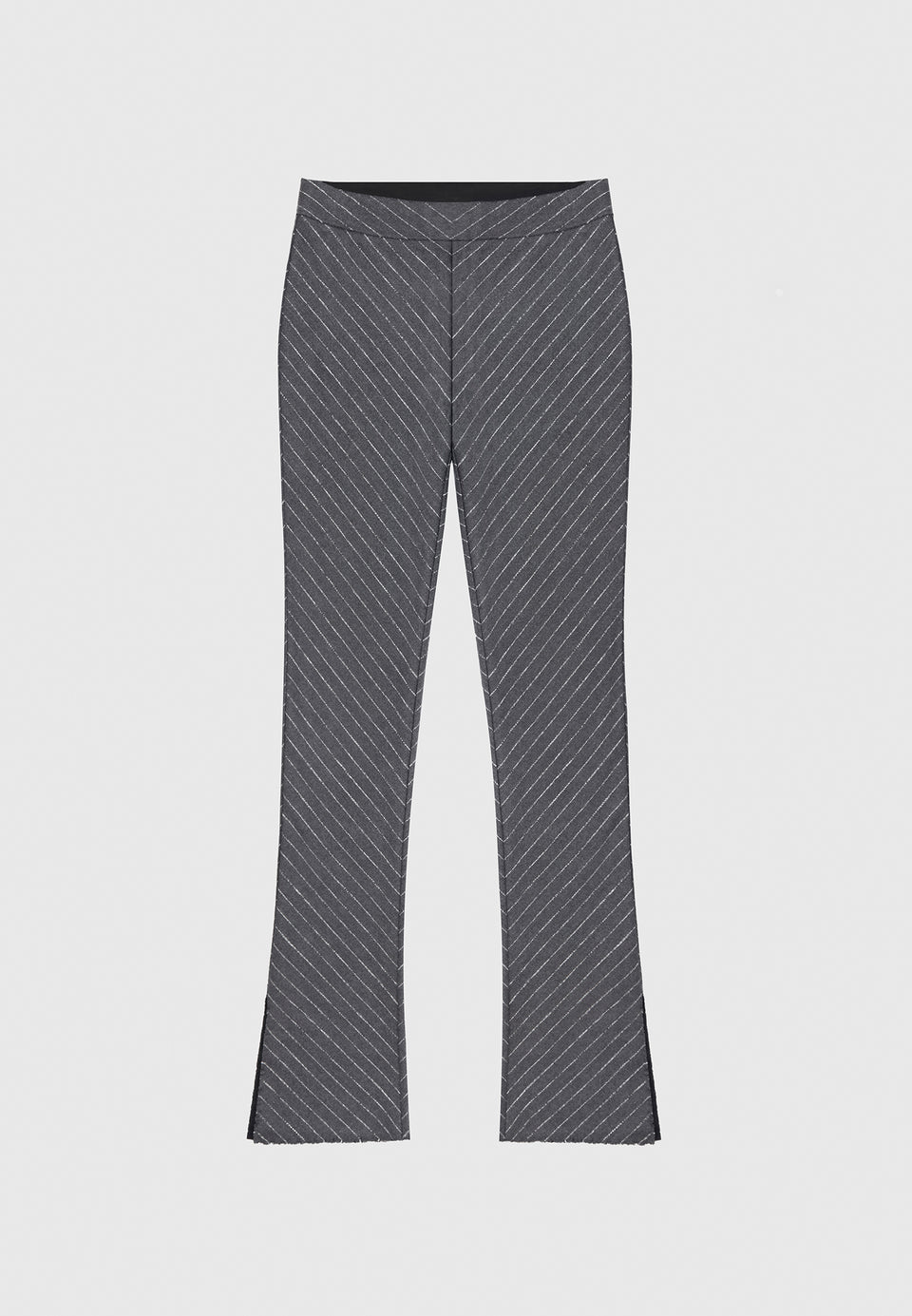 pinstripe-mini-flared-trousers-grey