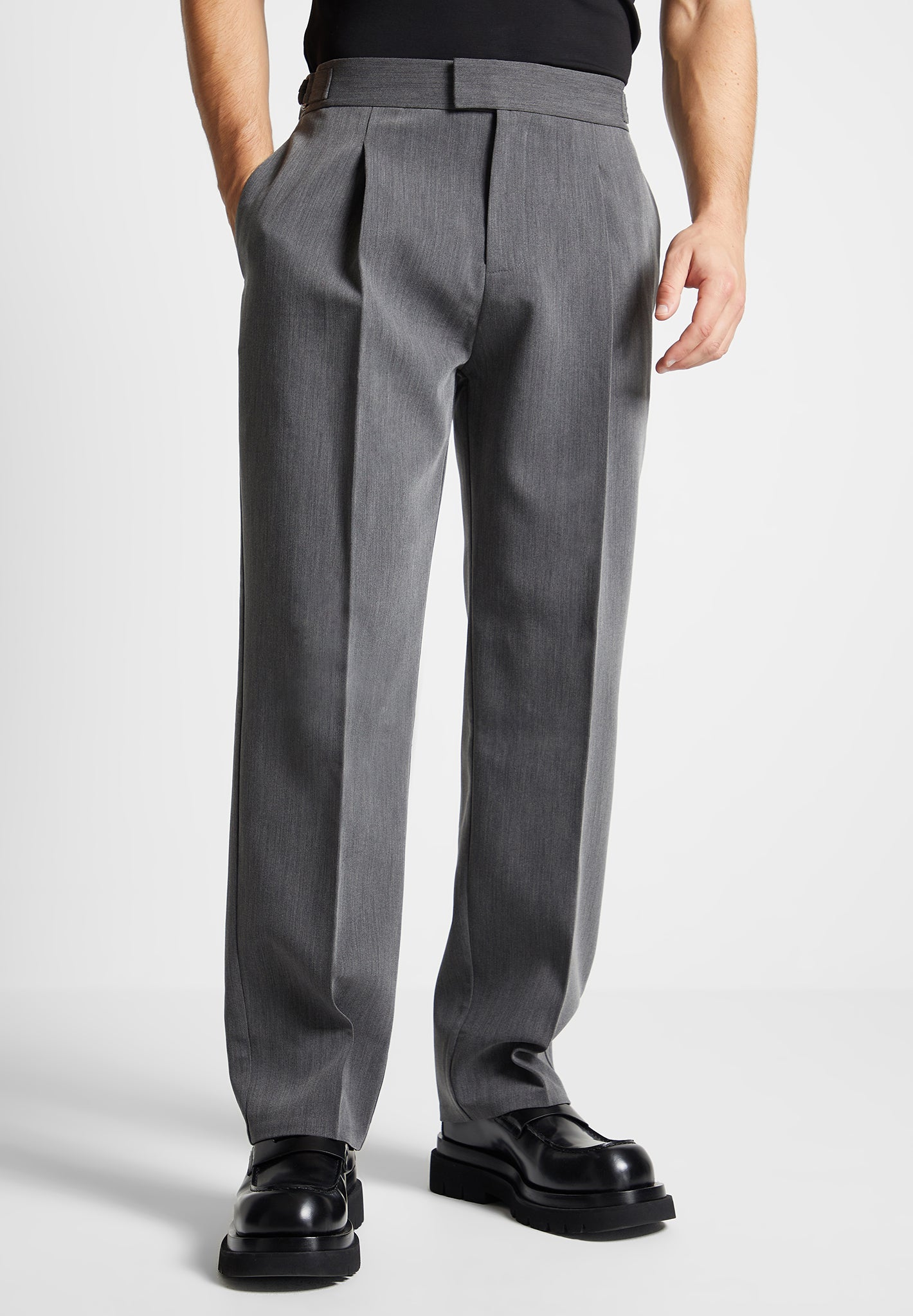 pleated-tailored-trousers-dark-grey
