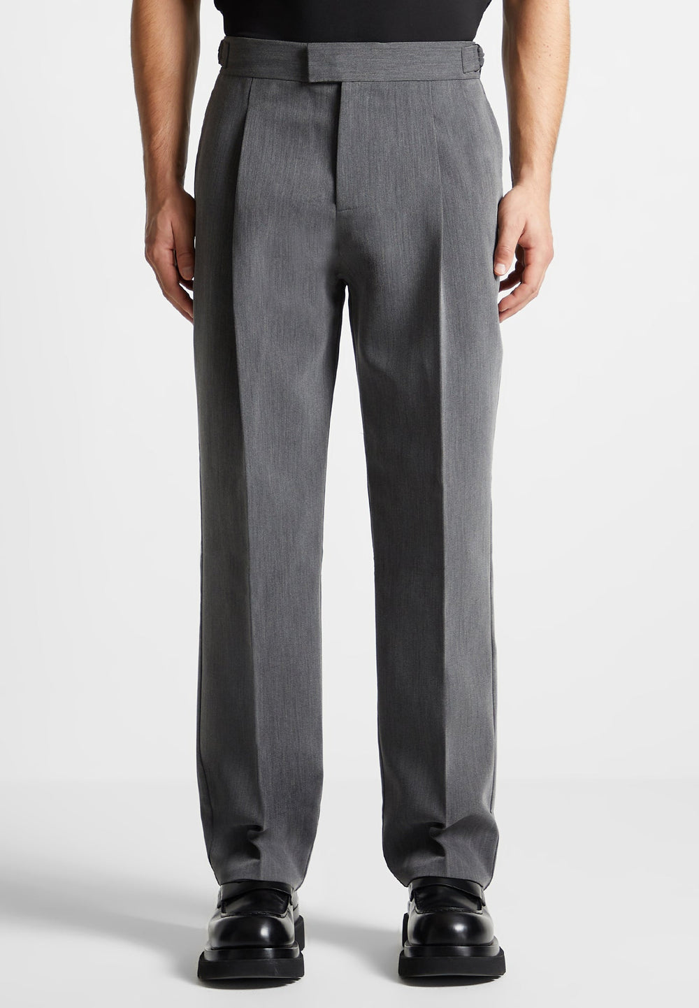 pleated-tailored-trousers-dark-grey