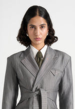 Ash - Leather Tie - Sage