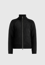 Rami - Suede & Knit Jacket - Black