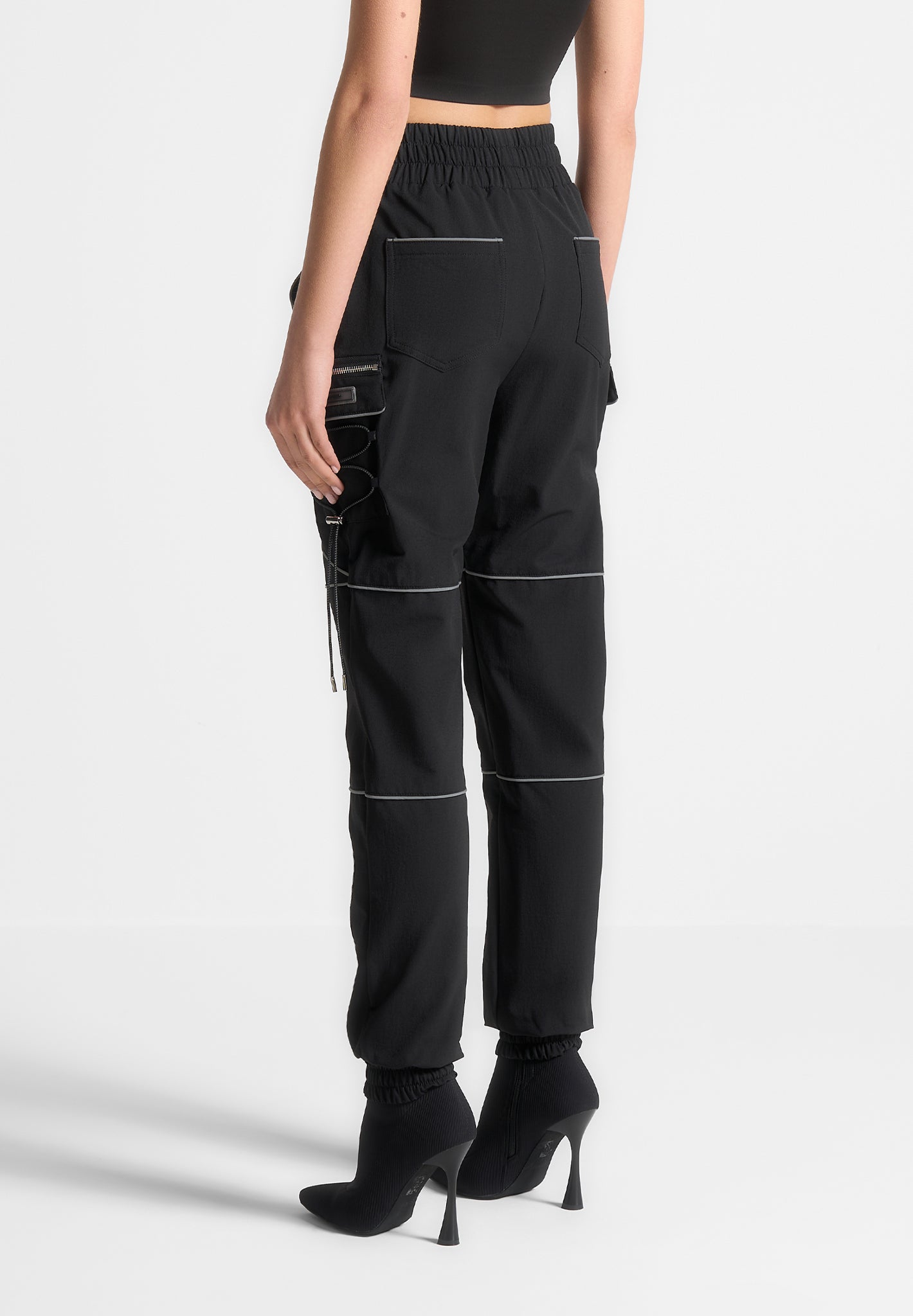 Reflective cargo deals pants