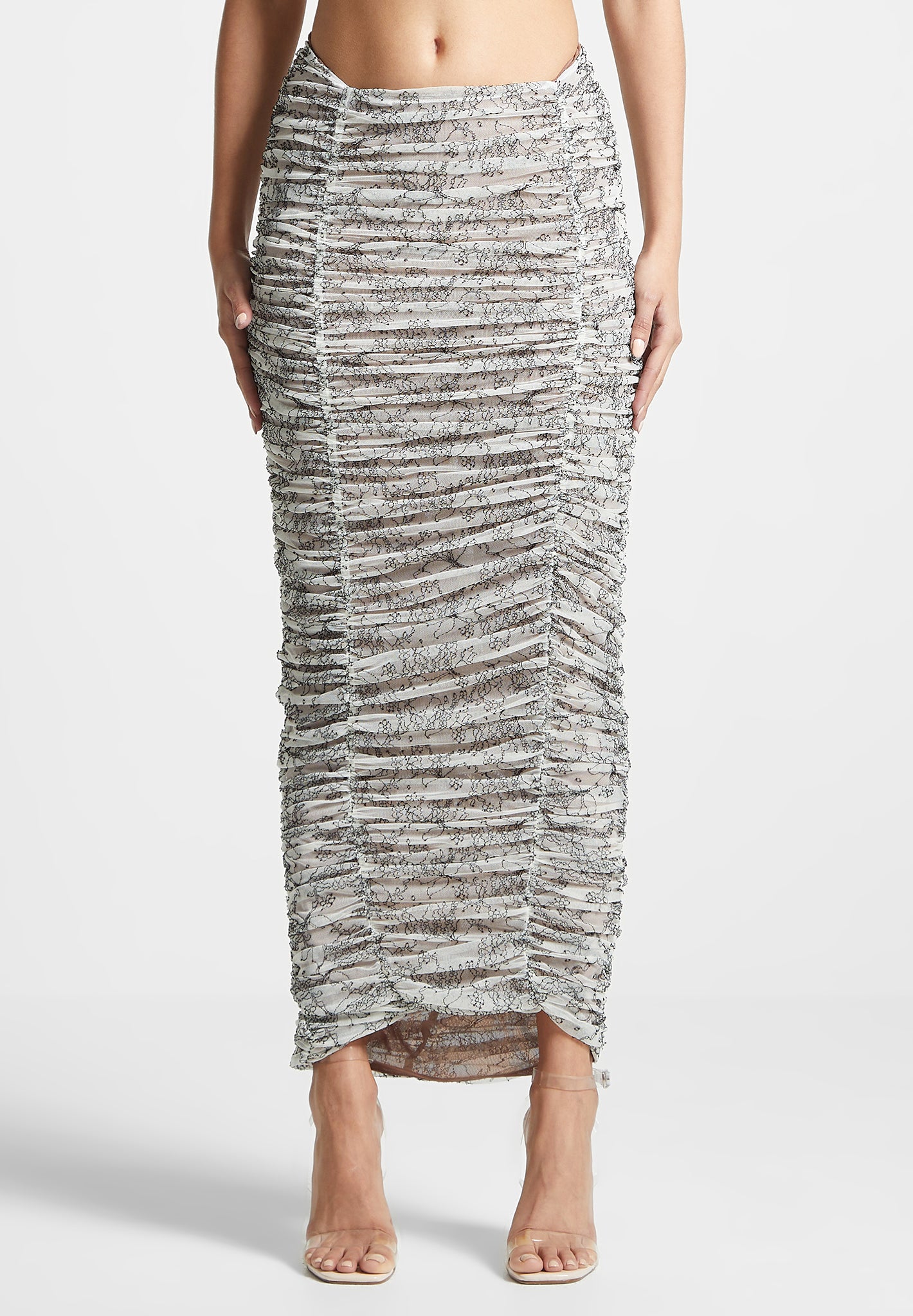 ruched-lace-asymmetric-midaxi-skirt-off-white