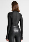 ruffle-cuff-mock-neck-bodysuit-black