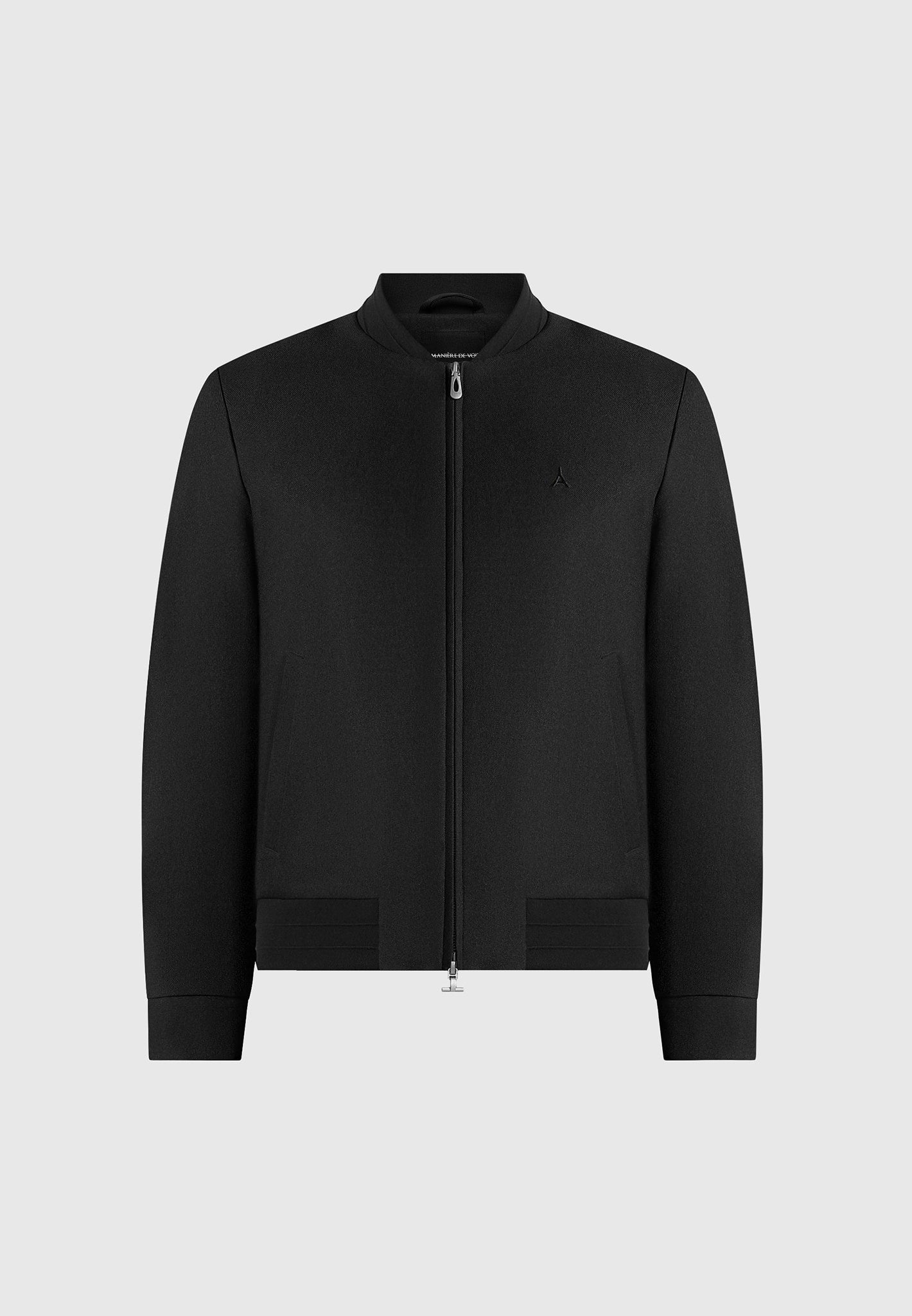 Sami - Tailored Bomber Jacket - Black