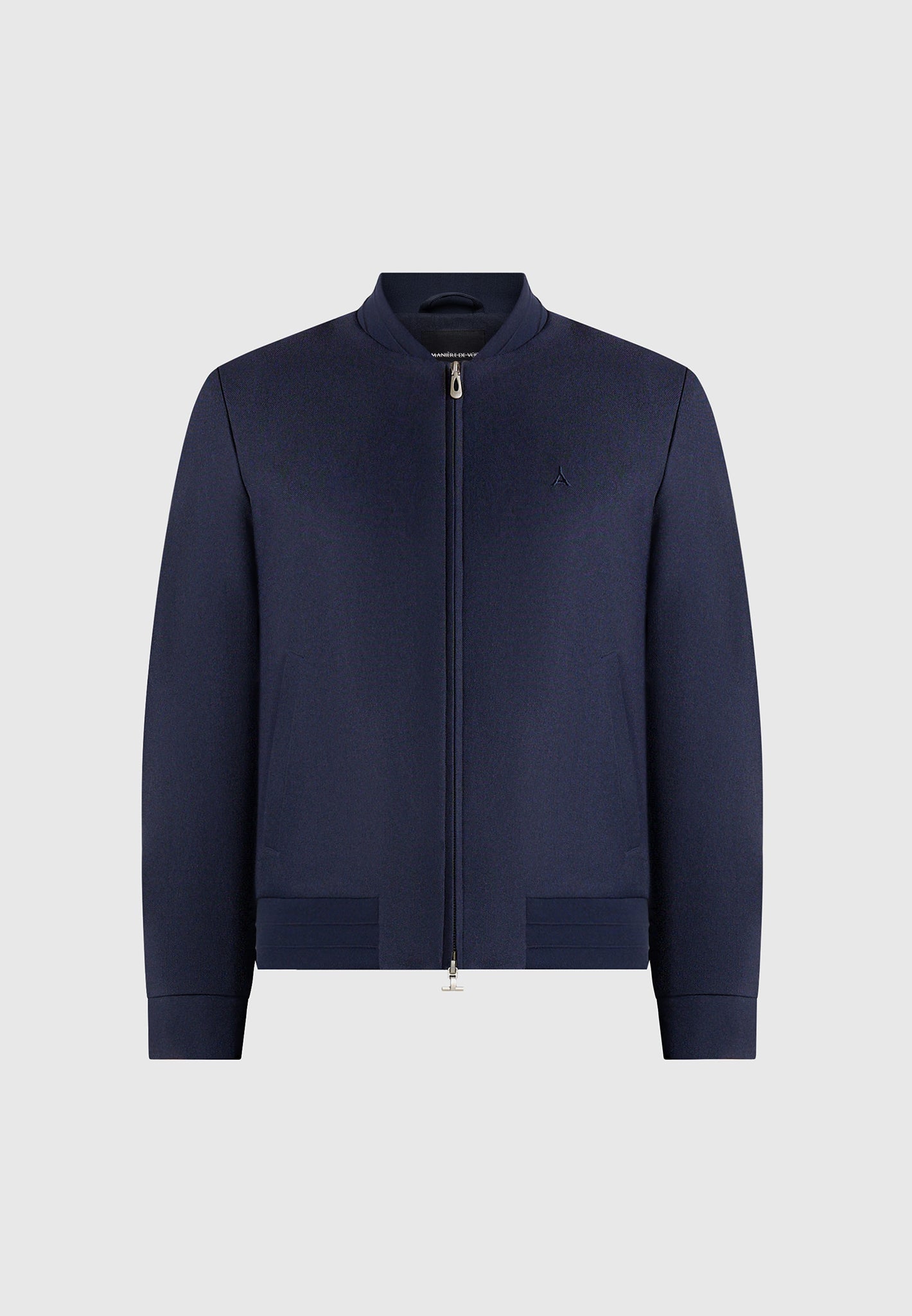 Sami - Tailored Bomber Jacket - Navy